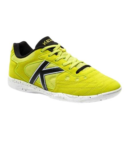 Baskets De Foot En Salle Copa Homme Vert Clair Vif Noir Kelme
