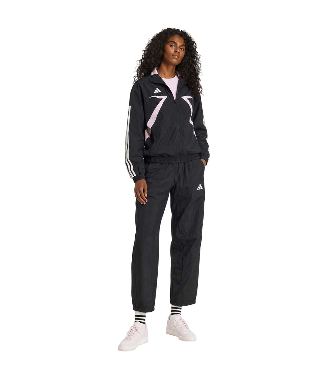 Pantalon De Survêtement Femme Noir Adidas-1