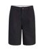 Short Chino Motif/style Uni Homme Noir Off White-2