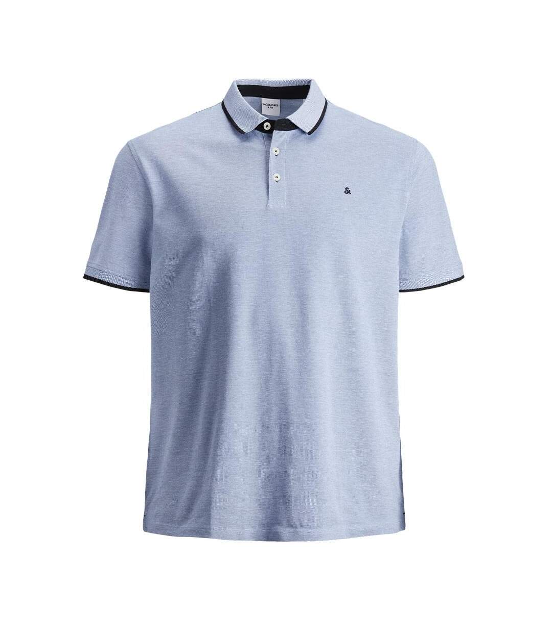Polo bleu homme jack & jones paulos-2