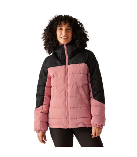 Doudoune Matelassée Aldthorn Femme Vieux Rose Noir Regatta