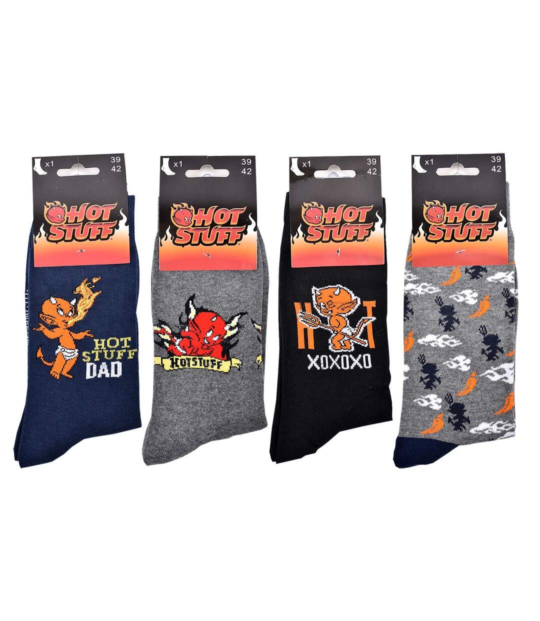 Chaussettes Pack HOMME HOT STUFF Pack de 4 Paires 1787