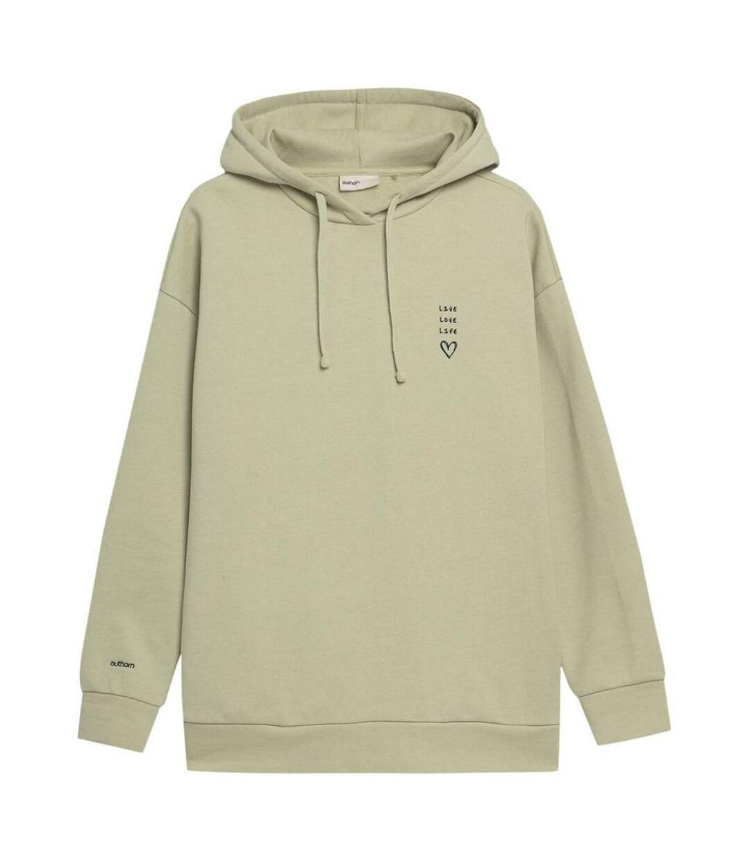 Sweat À Capuche Hol22 Bld603 Femme Vert Clair Outhorn-1