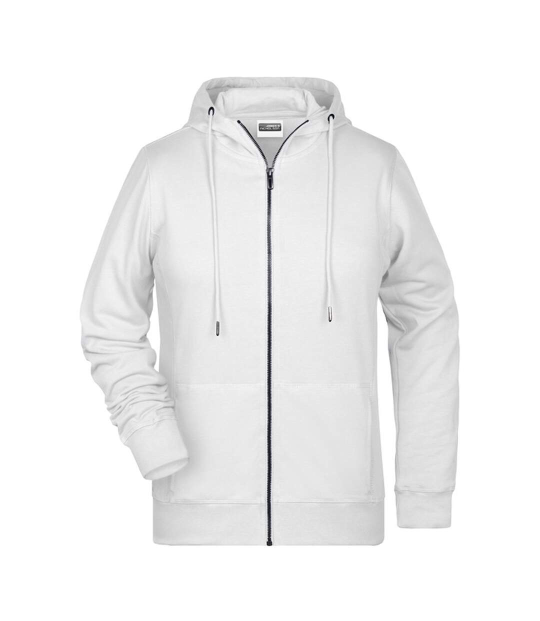 Veste À Capuche Femme Blanc James And Nicholson-1