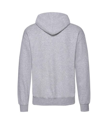 Sweat À Capuche Classic Homme Gris Chiné Fruit Of The Loom
