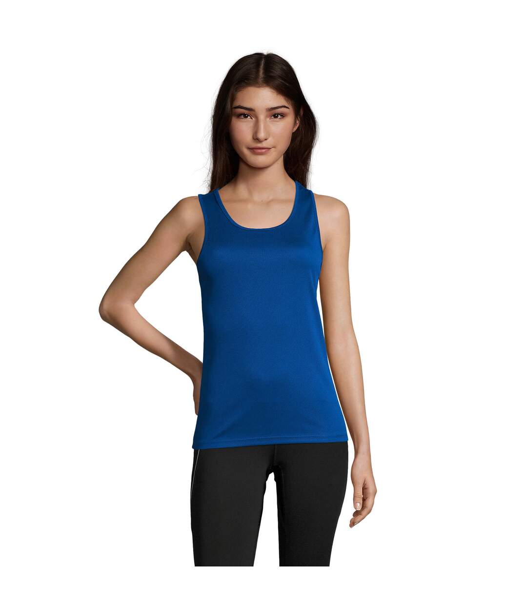 Débardeur Sporty Femme Bleu Roi SOLS-2