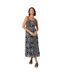 Robe mi-longue femme noir Dorothy Perkins