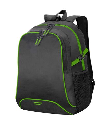 Shugon Osaka Basic Backpack / Rucksack Bag (30 Liter) (Black/Green) (One Size) - UTBC2752
