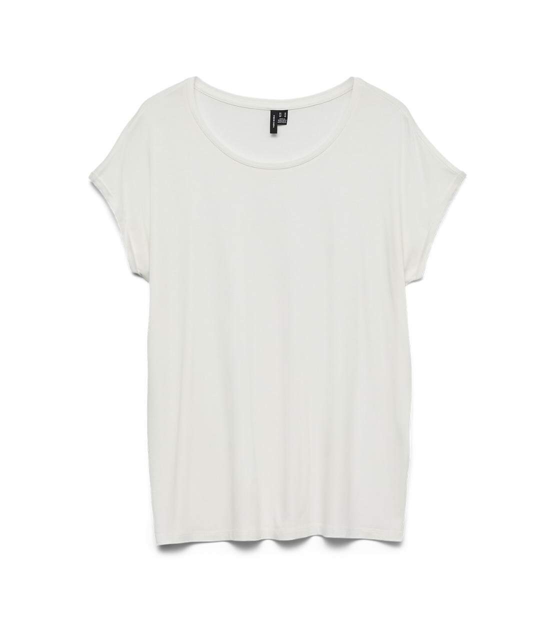 T-shirt blanc femme vero moda fosia-1