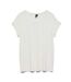 T-shirt blanc femme vero moda fosia-1