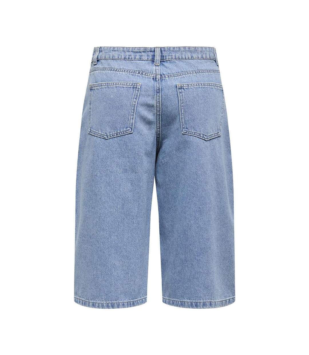 Short bleu clair femme only maria-2