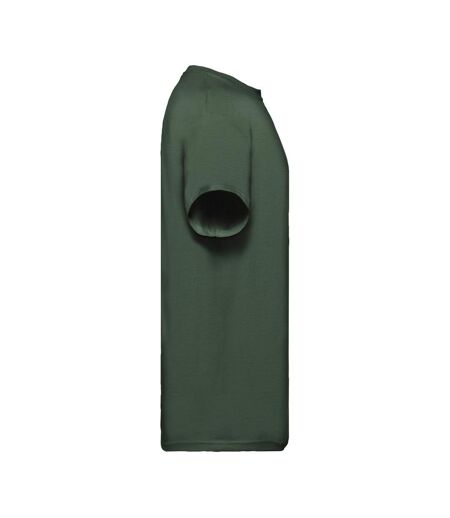 Mens Super Premium T-shirt Bottle Green Fruit Of The Loom