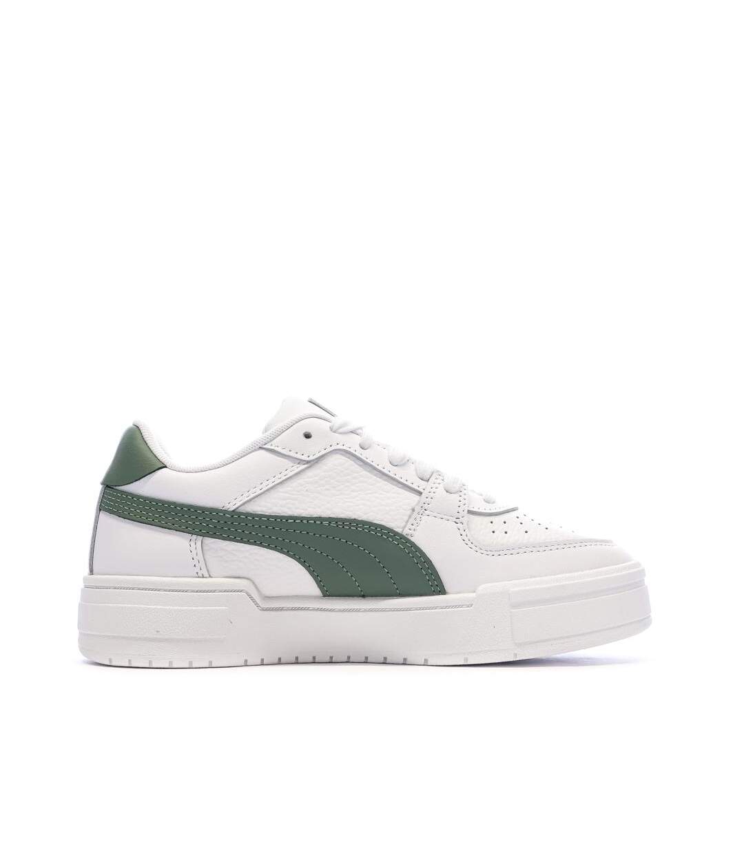 Baskets blanc/vert femme puma  ca pro classic-2