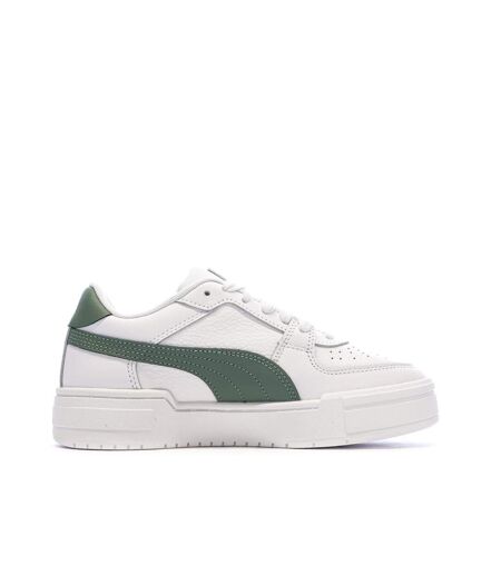 Baskets blanc/vert femme puma  ca pro classic