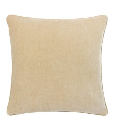 Heavy chenille reversible cushion cover 50cm x 50cm natural Yard