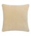 Heavy chenille reversible cushion cover 50cm x 50cm natural Yard