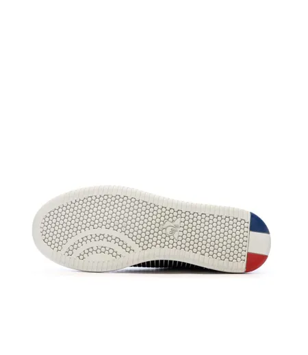 Baskets noires homme le coq sportif blazon