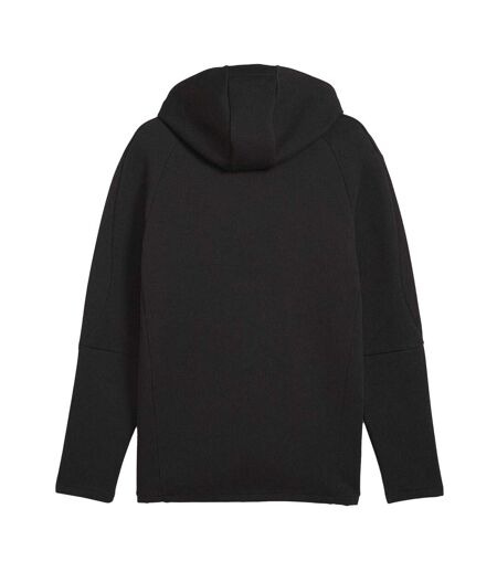 Mens Evostripe Full Zip Hoodie  Black Puma