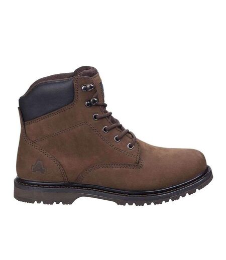 Amblers Mens Millport Lace Up Boot (Brown) - UTFS5899