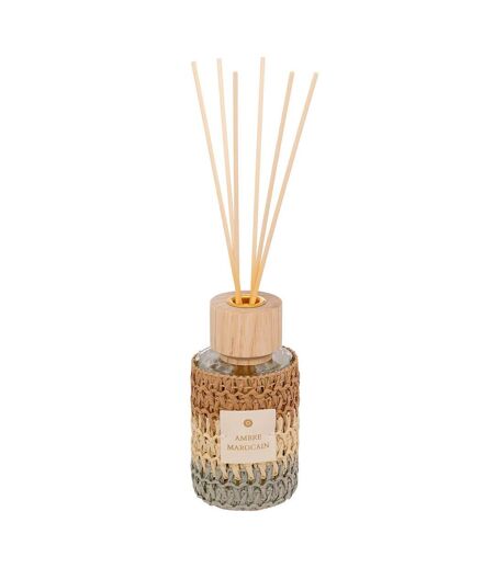 Diffuseur de Parfum en Verre Zaya 220ml Ambre Marocain