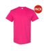 Lot de 5  t-shirts manches courtes hommes magenta Gildan-1