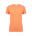 Skinni Fit Womens/Ladies Feel Good Stretch Short Sleeve T-Shirt (Coral) - UTRW4422