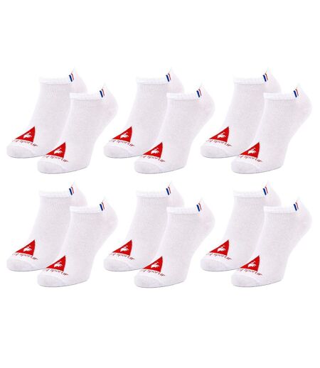 Chaussettes SNEAKER LE COQ SPORTIF Pack de 6 9392 BLANC