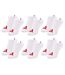 Chaussettes SNEAKER LE COQ SPORTIF Pack de 6 9392 BLANC-2