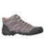 Womens/ladies Belfour Suede Walking Boots Grey Mountain Warehouse-4