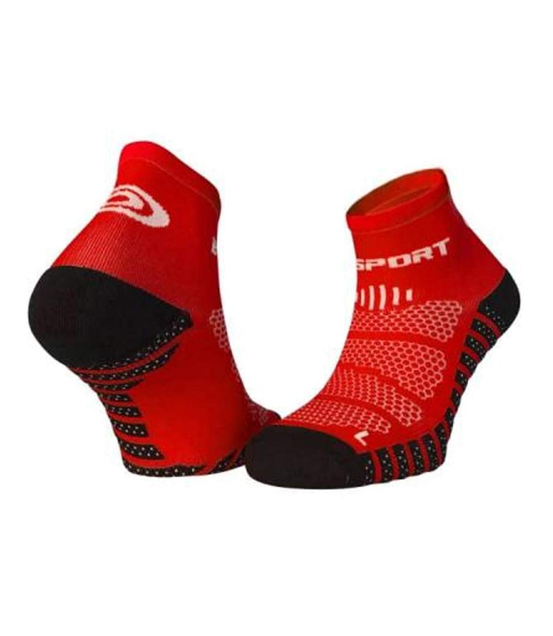 X1 paire de chaussettes rouge mixte bv sport scr one-1