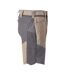 Mens Customised Work Shorts Dark Sand Stone Grey Mascot-4