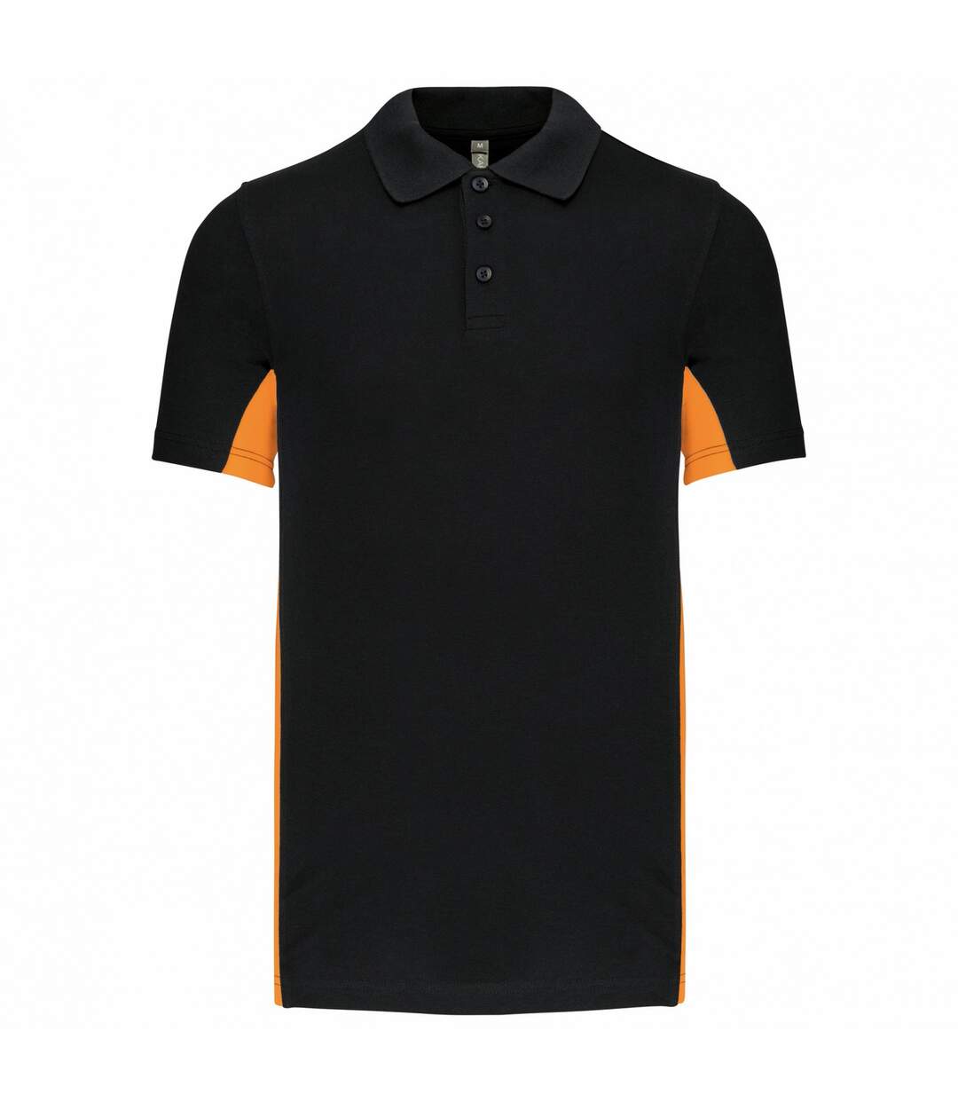 Polo homme noir / orange Kariban Kariban