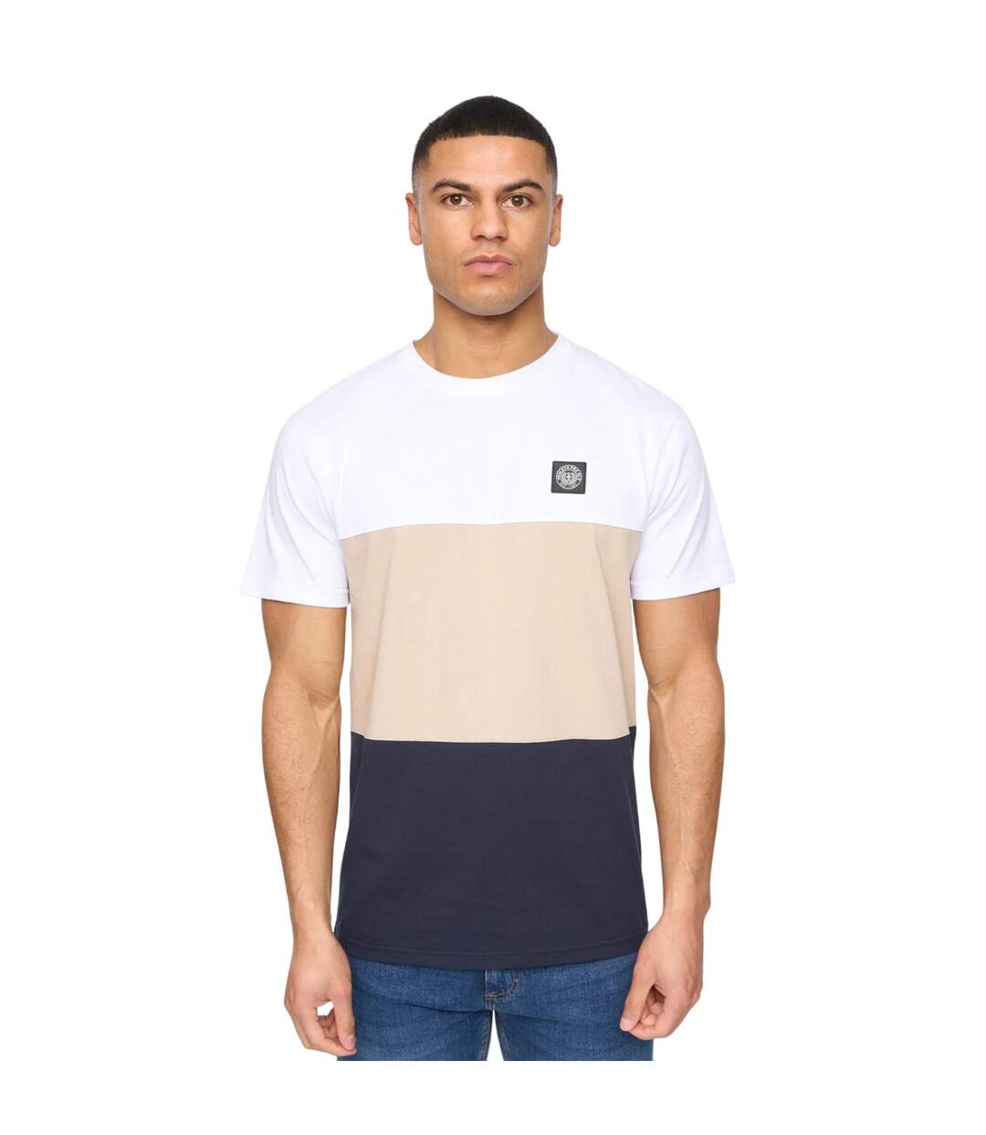 T-shirt henpanel homme blanc Henleys-1