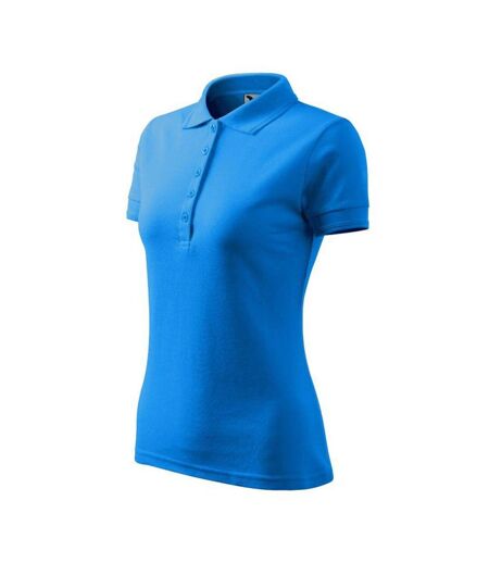 Polo Femme Bleu Plongée Malfini