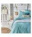 Parure de lit turquoise/blanc today 220x240 oceanic-1