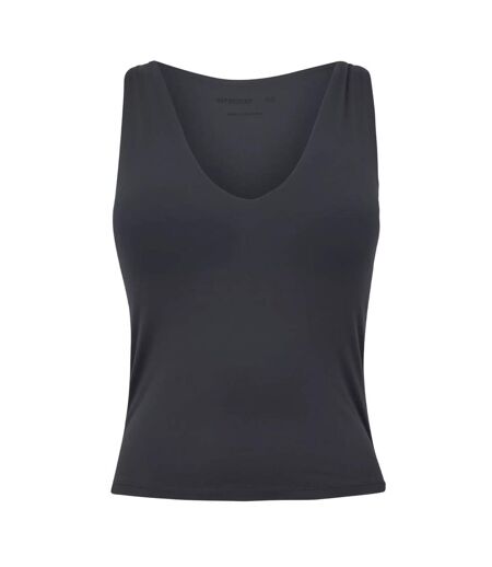 Womens/ladies Slim Tank Top Grey Represent