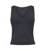Womens/ladies Slim Tank Top Grey Represent-2