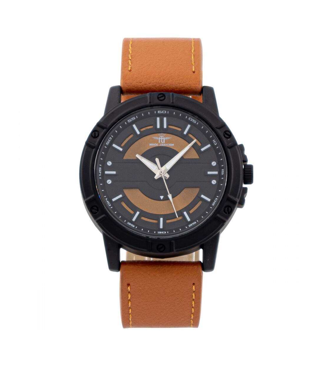 Montre Homme Bracelet Marron M. JOHN