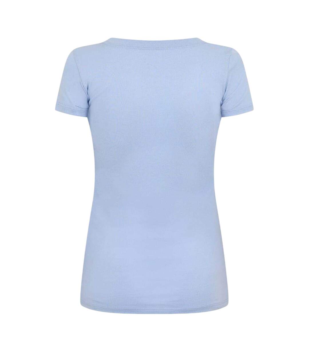 T-shirt Femme Bleu Head-2
