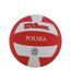 Ballon De Volley-ball Polska Taille 5 Blanc Rouge Wilson-1
