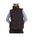 Doudoune sans manches marron femme jdy power-1
