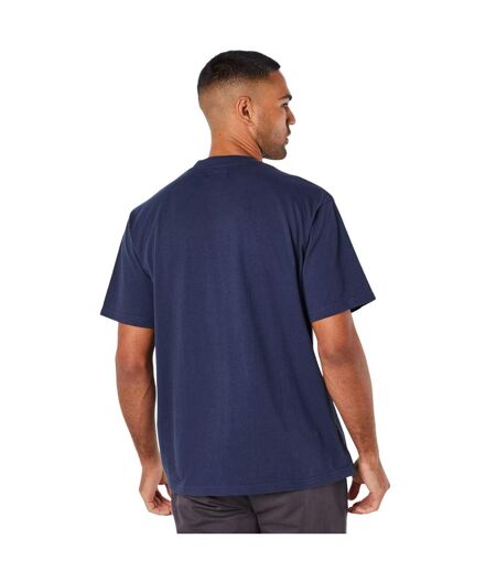 Mens square t-shirt navy Burton