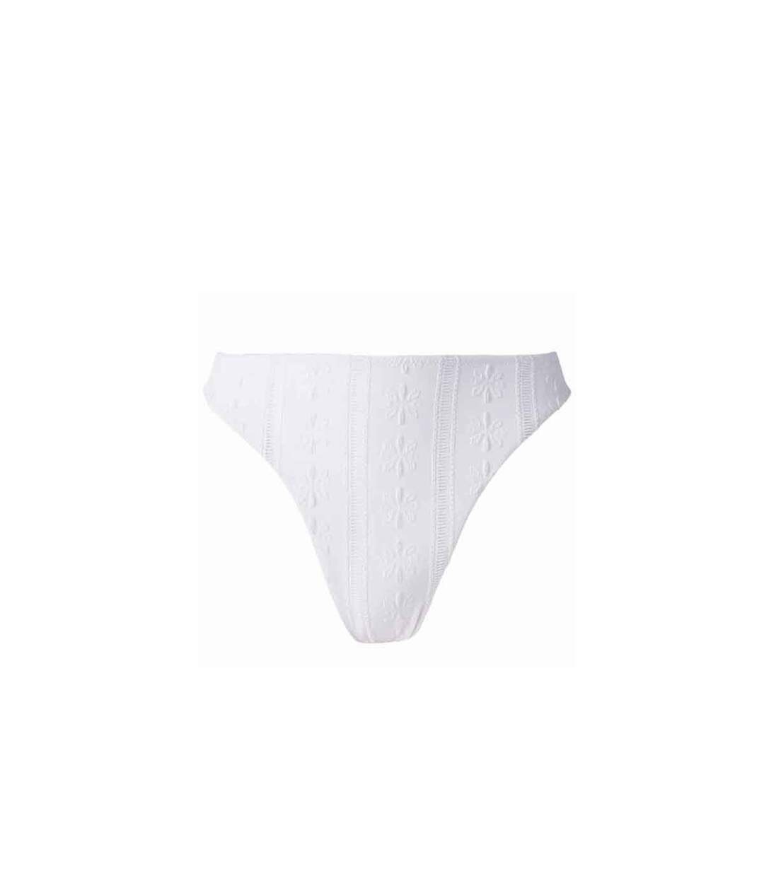 Slip tanga blanc Cassis-1