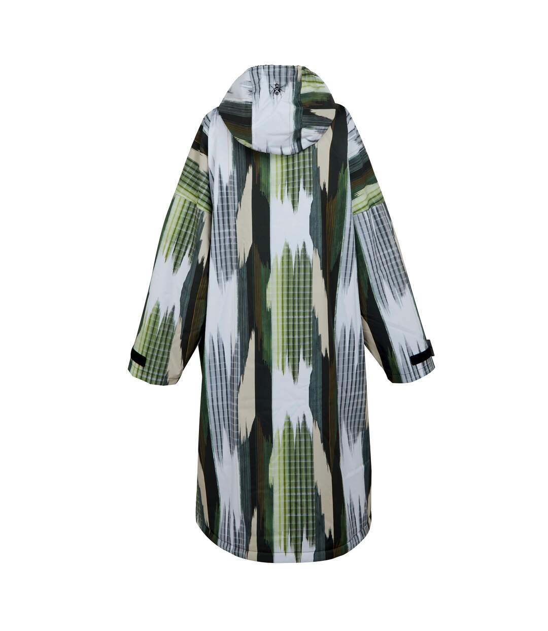 Peignoir à langer lebosc christian lacroix unisexe adulte blanc / vert Regatta-2