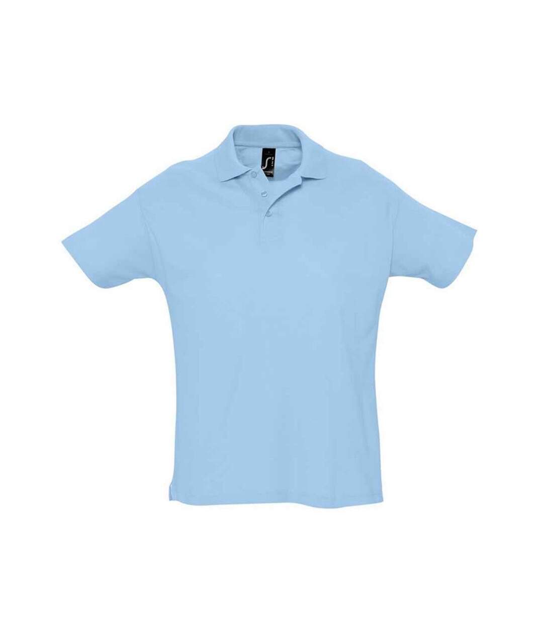 Polo Summer Homme Bleu Ciel SOLS-1