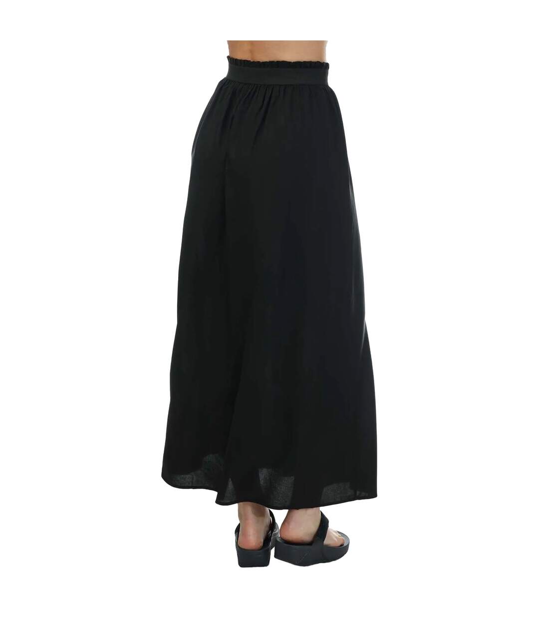Jupe longue femme noir Only-2