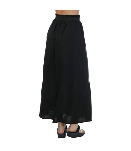 Jupe longue femme noir Only