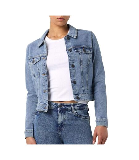 Veste en jean bleu femme noisy may debra