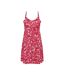 Combi-Short blanc/rouge femme only strap-1