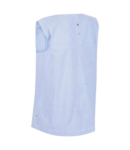 Regatta Womens/Ladies Bridgidine Stripe Top (Sonic Blue) - UTRG7148